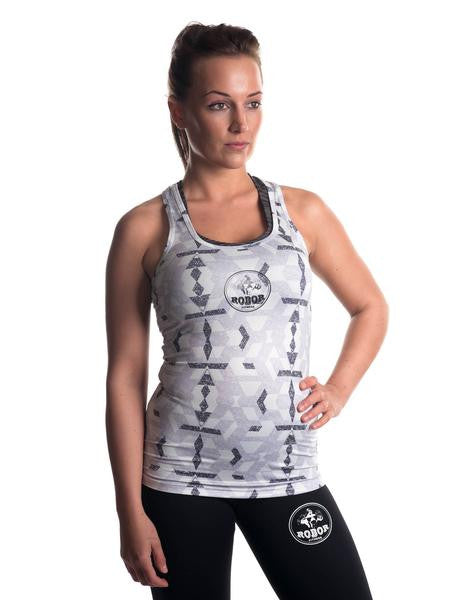  Rosielars Women's Plus Size Y Back High Support Sport Gym Bra  Running Vest Tank Tops Light Gray : Clothing, Shoes & Jewelry