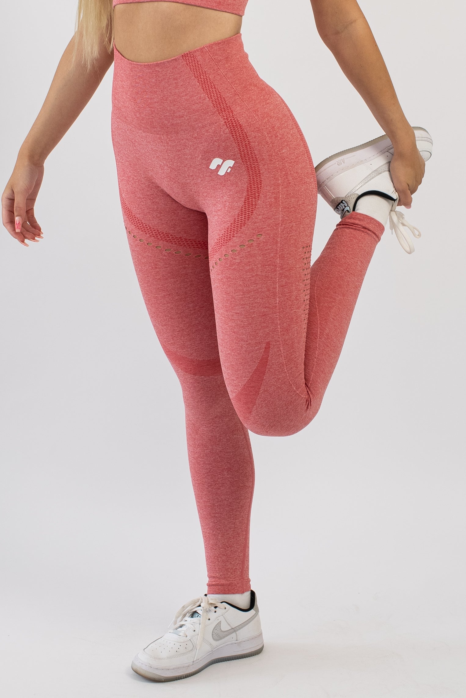 Nike Pro Capri II Women's Compression Tights - Large - Fusion Red