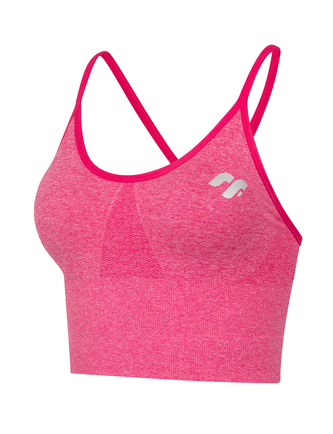 Women Bra Tank Top Ribbed Athletic Tight Back Quick-Drying Sports Bra ，  Crop Top Tight Yoga Vest Fitness Clothe (Color : Pink, Size : Medium)